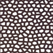 Panneau mosaïc désoratif - 1 x 2m - rouille Panneau mosaïc désoratif - 1 x 2m - rouille