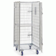 Roll-container horizontal - transport et stockage - robuste et pratique