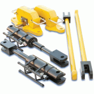 RP70 - 70 Tonnes - 203.2 mm de course - Rail Puller Hydraulique