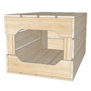 S3 - caisses en bois - simply à box - l36 x h31 x p54 cm