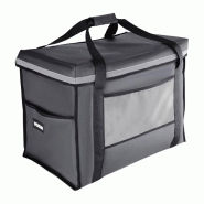 Sac de livraison isotherme pliant gris 540 x360 x 430 mm | Vogue - FR226