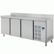 Table froide gn 1/1 3 portes - 1800x700x850 mm - 190 W 230/1V - 75789509 Eurast - inox 75789509 Table froide gn 1/1 3 portes - 1800x700x850 mm - 190 W 230/1V - 75789509 Eurast - inox 75789509