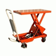 Table élévatrice mobile manuelle Table élévatrice mobile manuelle