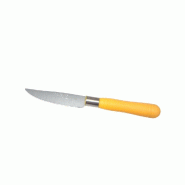 12X Couteau Portugais Lame 9 Cms Avec Manche En PP Jaune - 5603680031699