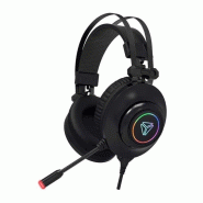 Casque gaming filaire NEXUS plastique noir 305 g YENKEE - noir plastique YEN8590669359226