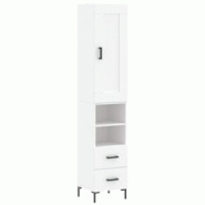Helloshop26 - Buffet bahut commode armoire meuble de rangement organisateur cuisine salle de séjour salon haut 34,5 x 34 x 180 cm 02_0032305 - 300021 Helloshop26 - Buffet bahut commode armoire meuble de rangement organisateur cuisine salle de séjour salon haut 34,5 x 34 x 180 cm 02_0032305 - 300021