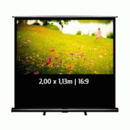 KIMEX Ecran de projection transportable Pull Up 2,00 x 1,13m - Format 16:9 - 3700685401785 KIMEX Ecran de projection transportable Pull Up 2,00 x 1,13m - Format 16:9 - 3700685401785
