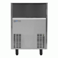 Machine à glaçons pleins cubiques de 40g - 58 kg/24h - stockage 30 kg | Ice Tech SS 75