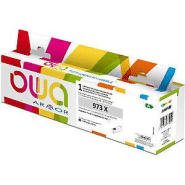 OWA Cartouche d'encre remanufacturée, compatible pour HP 973X, L0S07AE - Noir OWA Cartouche d'encre remanufacturée, compatible pour HP 973X, L0S07AE - Noir