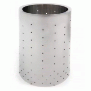 Panier d'essorage inox - construction en acier inoxydable avec base en aluminium