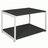 Table de présentation Cage blanc 105x80x60cm blanc