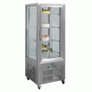 Vitrine à pâtisserie réfrigérée POLAR 400 L - 4 faces vitrées - Température +2°C à +10°C Vitrine à pâtisserie réfrigérée POLAR 400 L - 4 faces vitrées - Température +2°C à +10°C