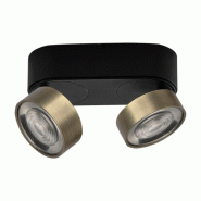 Applique/Plafonnier Led Série Hole 13W 3000K Cri90 Noir/Bronze - Éclairage Intérieur À Haute Efficacité - Rossini Illuminazione - bronze 8015421697755