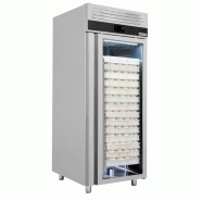 Armoire pâtissière réfrigérée positive vitrée Inox - EN 600x400 - 850 L | GGM Gastro - BKFG8060D