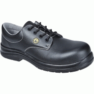 Chaussure de sécurité a  lacetcomposite esd s2 noir fc01, 36