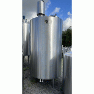 Cuve ETA 2000 L - Inox 304L - CUV440 - Avec Agitation Tri-pâle et Isolation Cuve ETA 2000 L - Inox 304L - CUV440 - Avec Agitation Tri-pâle et Isolation