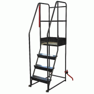 Escabeau roulant - 190351 – 5 marches Escabeau roulant - 190351 – 5 marches