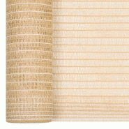 Filet brise-vue Beige 1,5x10 m PEHD 195 g/m² Modèle Terrasse Ligne Pure - 8720286250815