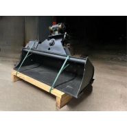Godet de curage hydraulique - Attache Morin-M0 - Largeur 1000 mm Godet de curage hydraulique - Attache Morin-M0 - Largeur 1000 mm