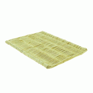 Grille de présentation viennoiserie osier 40x30x1,5cm - par 6