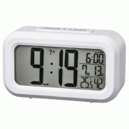 Hama Réveil radio-piloté `RC 660` Blanc avec affichage numérique - 4047443409263