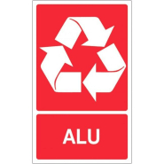 Panneaux adhésifs 200x330 mm tri sélectif et recyclage - ADPNG-NV04/RCAL_0