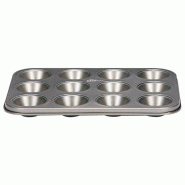 PATISSE Plaque à 12 muffins - Silver Top - 035-1032460