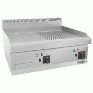 Plaque de cuisson électrique - 9 kW - Lisse & Rainurée  - Mario 600 | GGM -EBGK66-E