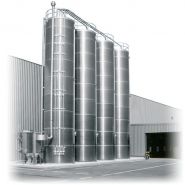 Silos pour le stockage à l’extérieur - moretto - acier inoxydable ou aluminium