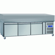 Soubassement réfrigéré 3 PORTES GN1/1  L2G