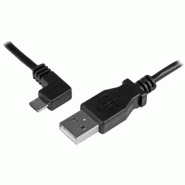 StarTech Cble USB vers Micro USB coudé à  angle gauche de