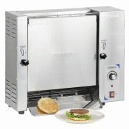 Toasteur vertical inox monophasé avec 1200 toasts/h puissance 2,22 kw - PCTV600B_0