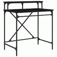 VidaXL Bureau Chêne noir 80 x 50 x 90 cm Bois d'ingénierie Modèle Ventura Horizon Plus - 881281_0