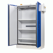 Armoire de charge batteries lithium-ion EN 14470-1 série C Justrite - 60 x 60 x 207cm / 10 prises