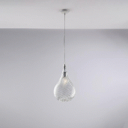 Bonetti Illumina Pluvia Suspension en fer avec verre pyrex transparent 1 lumière 142 d.20 BL264-S1-TR - transparent 8050713217617