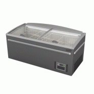 Congélateur bahut gris pour supermarché tête de gondole dégivrage automatique l1850mm 7455.2660 COMBISTEEL