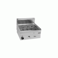 Cuiseur à pâtes gaz à poser - Cuve 25L avec vidange - 11Kw - 600x600x270/460mm - Référence GC66/SC_0