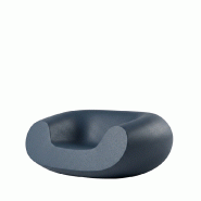 Fauteuil lounge in & out CHUBBY - bleu profond