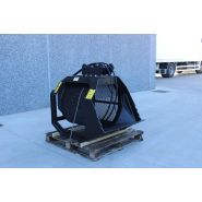 Godet cribleur avec panier rotatif - Modèle CBR 10 - Pour excavateurs 5-7 tonnes - Largeur 950 mm - Capacité 0,50 m³ Godet cribleur avec panier rotatif - Modèle CBR 10 - Pour excavateurs 5-7 tonnes - Largeur 950 mm - Capacité 0,50 m³