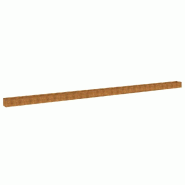 Helloshop26 - Lit surélevé de jardin ample décoration 1152 x 50 x 36 cm en acier corten rouillé 02_0046133 - acier 3000234061164