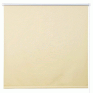 Helloshop26 - Store enrouleur occultant polyester montage rapide aucun perçage requis pour fenêtres et portes 40x160 cm beige 19_0000893 - beige pol