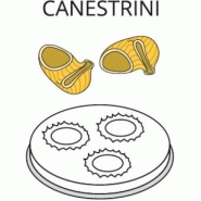 Matrice pour machine à pâtes - CANESTRINI - Ø 16mm | Fimar - PF15E & MPF15N_0
