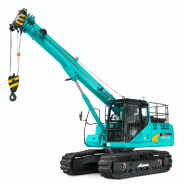 Nacelle élévatrice SWTC10 - Grue télescopique sur chenilles Sunward - Moteur Yanmar - Norme antipollution européenne Phase V