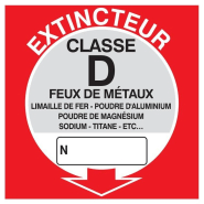 Panneaux rigides 200x200 mm prévention incendie - PNCPSC-NV01/XD_0