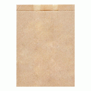 Sac à pain kraft 26+8x35cm naturel - par 250