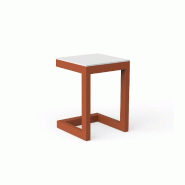 Table basse Posidonia en C - argile