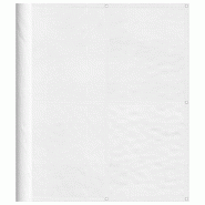 VidaXL Écran de balcon blanc 120x800 cm 100% polyester oxford Modèle Outdoor Gamma - 4000103