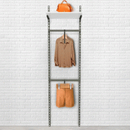 Élément de départ Global used 1 tablette blanc + 2 niveaux de facing L60xH240cm