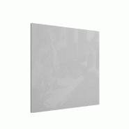 ALLboards Tableau Gris en Verre 100x80 cm - gris TS100x80GREY