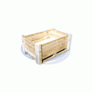 Caisse palette  en bois -  4 entrées